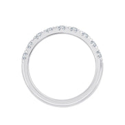 Demi Alliance Serti Clos Diamant 1,21ct