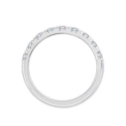Demi Alliance Serti Clos Diamant 1,21ct