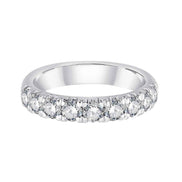 Demi Alliance Serti Clos Diamant 1,21ct