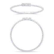 Toi & Moi Diamant 0,04ct II