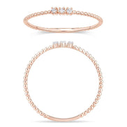 Toi & Moi Diamant 0,04ct II
