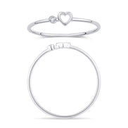 Serti Clos Cœur Diamant 0,01ct