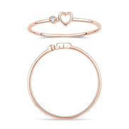 Serti Clos Cœur Diamant 0,01ct
