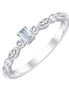 Taille Émeraude Diamant 0,19ct