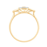 Fleur Diamant 0,14ct II