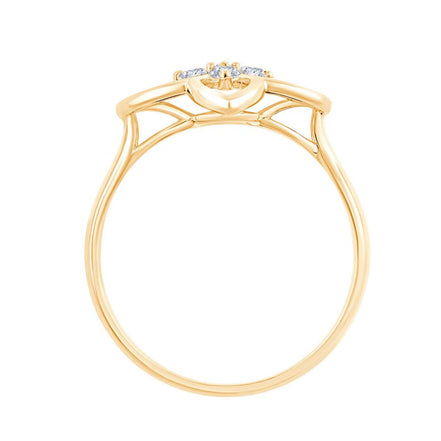 Fleur Diamant 0,14ct II