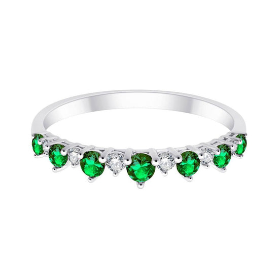 Alliance Émeraude & Diamants 0,34ct