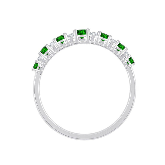 Alliance Émeraude & Diamants 0,34ct