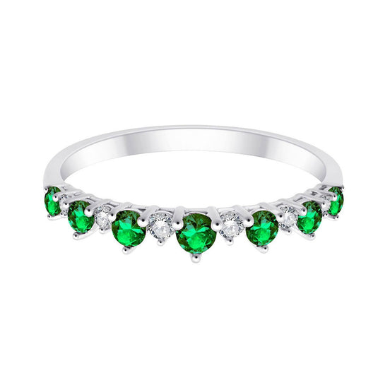 Alliance Émeraude et Diamants 0,34ct