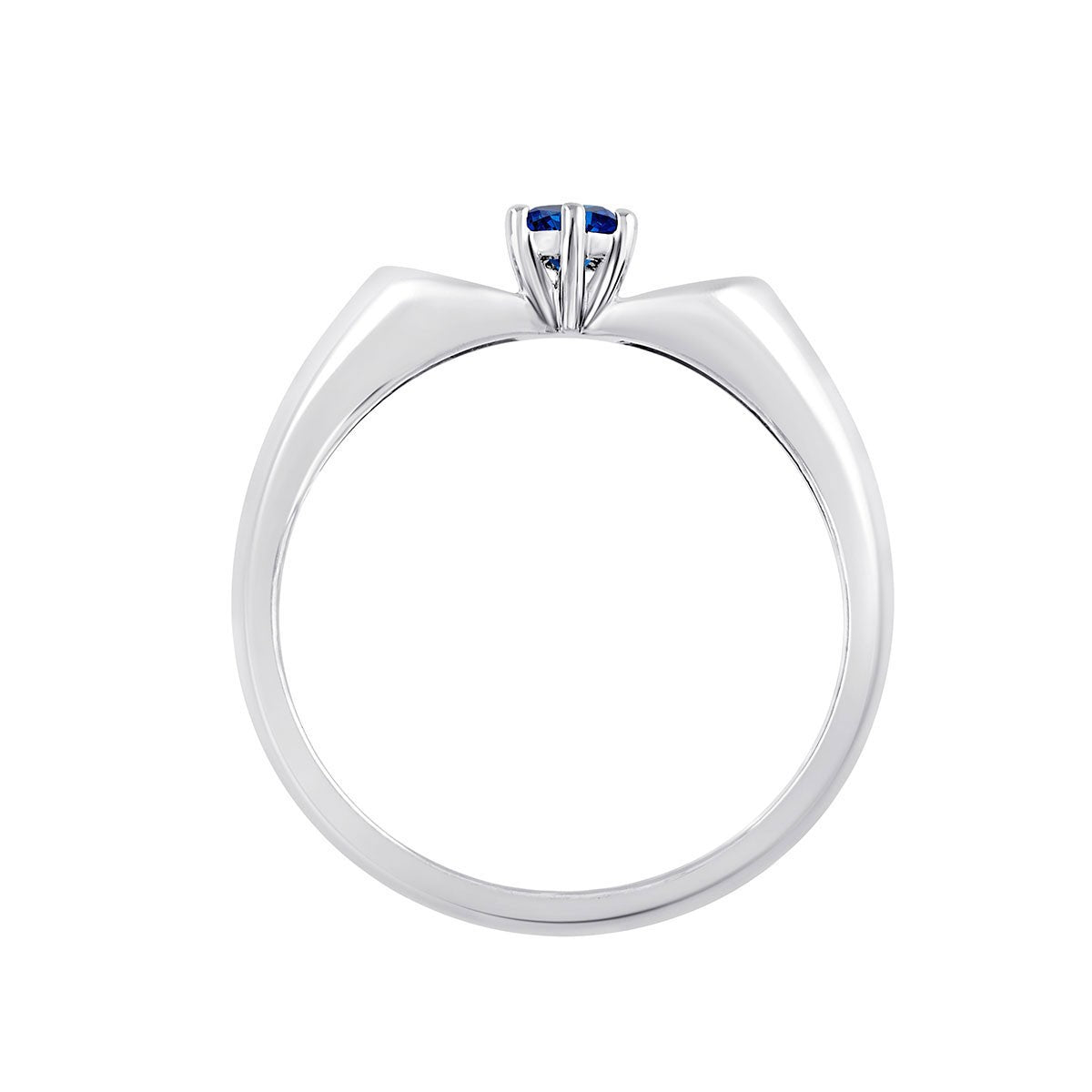 Round Sapphire & Diamonds 0.18ct III
