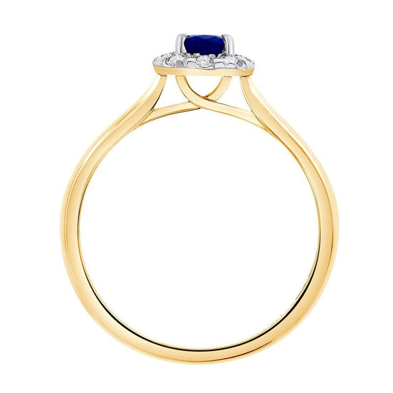 Saphir & Diamants 0,13 ct II