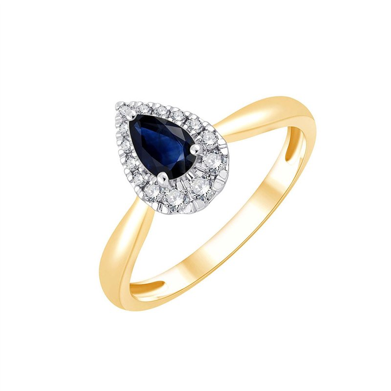 Saphir & Diamants 0,13 ct II
