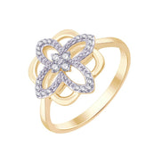Pavé Fleur Diamant 0,09ct