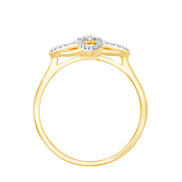 Pavé Fleur Diamant 0,09ct