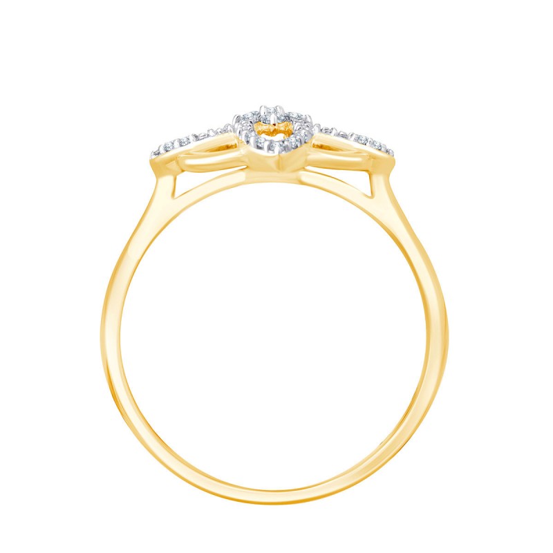 Pavé Fleur Diamant 0,09ct