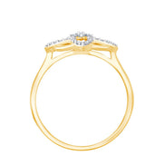 Pavé Fleur Diamant 0,09ct