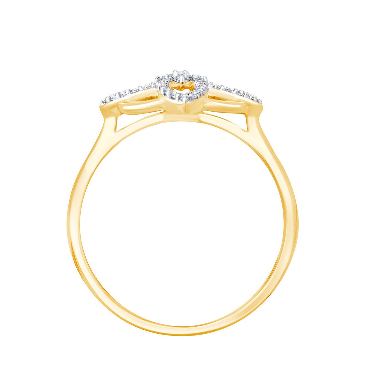 Pavé Fleur Diamant 0,09ct