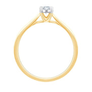 Diamant 0,15ct II