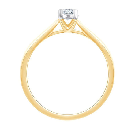 Diamant 0,15ct II