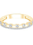 Demi Alliance Trilogie Diamant 0,16ct