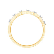Demi Alliance Trilogie Diamant 0,16ct