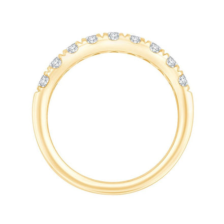 Demi Alliance Diamant 0,8ct