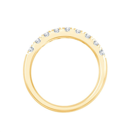 Evidence Demi Alliance Serti Clos Diamant 0,64ct I