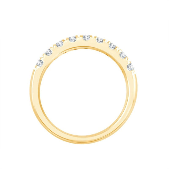 Evidence Demi Alliance Serti Clos Diamant 0,64ct I
