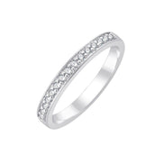 Demi Alliance Serti Clos Diamant 0,16ct