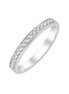 Demi Alliance Serti Clos Diamant 0,16ct