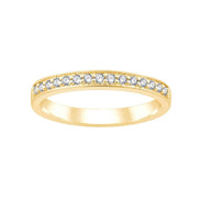 Demi Alliance Serti Clos Diamant 0,16ct
