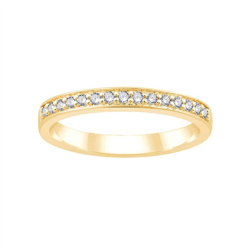 Demi Alliance Serti Clos Diamant 0,16ct