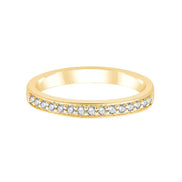 Demi Alliance Serti Clos Diamant 0,16ct
