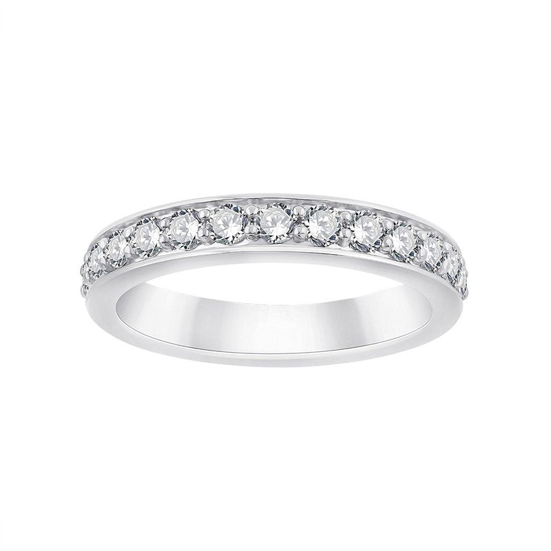Demi Alliance Serti Clos Diamant 0,61ct