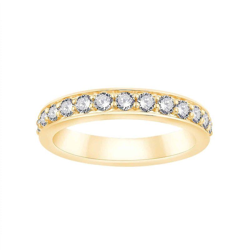 Demi Alliance Serti Clos Diamant 0,61ct