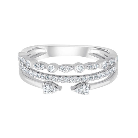 Bague, Alliance Diamant 0,32ct