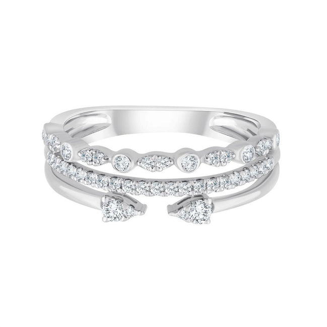 Bague, Alliance Diamant 0,32ct