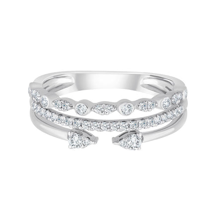 Bague, Alliance Diamant 0,32ct