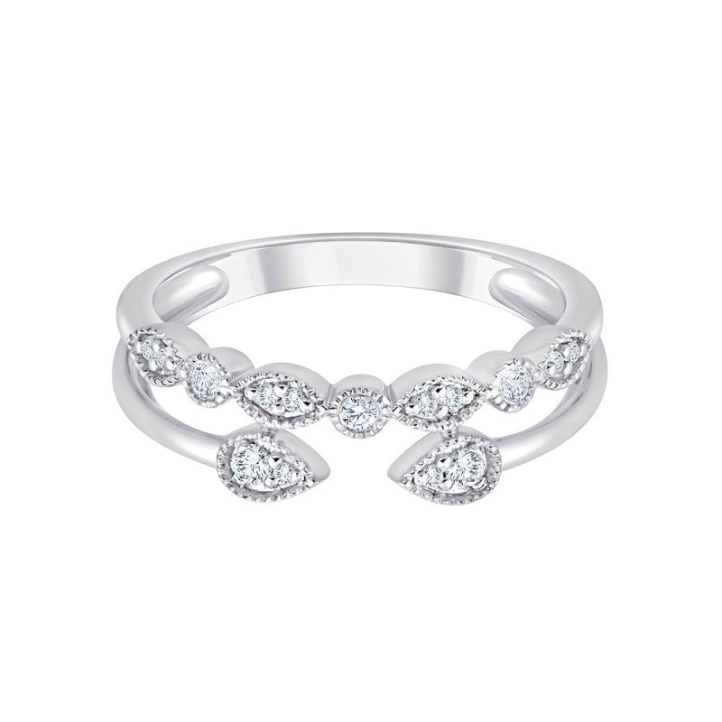 Bague, Alliance Diamant 0,10ct