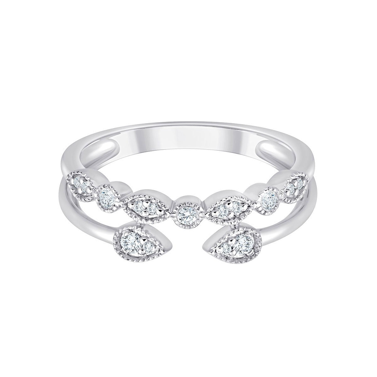 Bague, Alliance Diamant 0,10ct