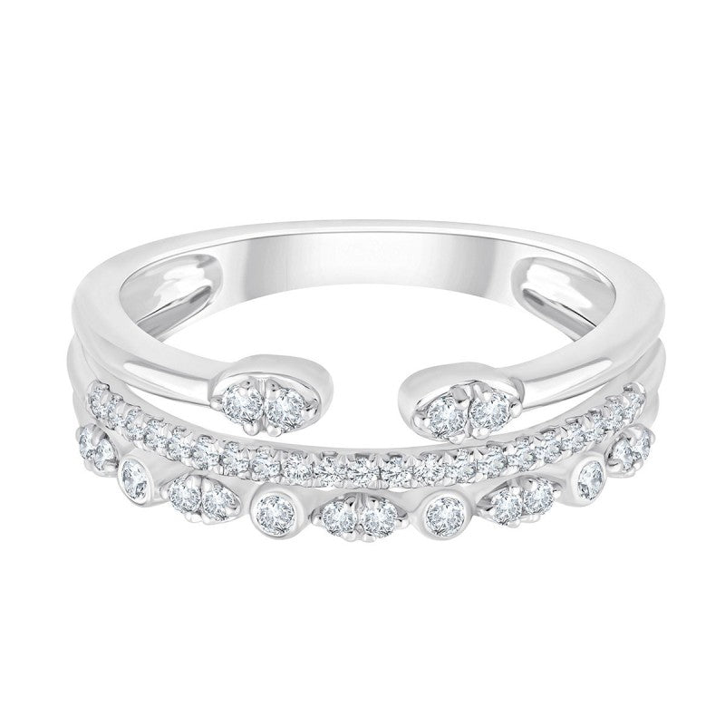 Bague, Alliance Diamant 0,25ct II