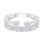 Bague, Alliance Diamant 0,25ct II