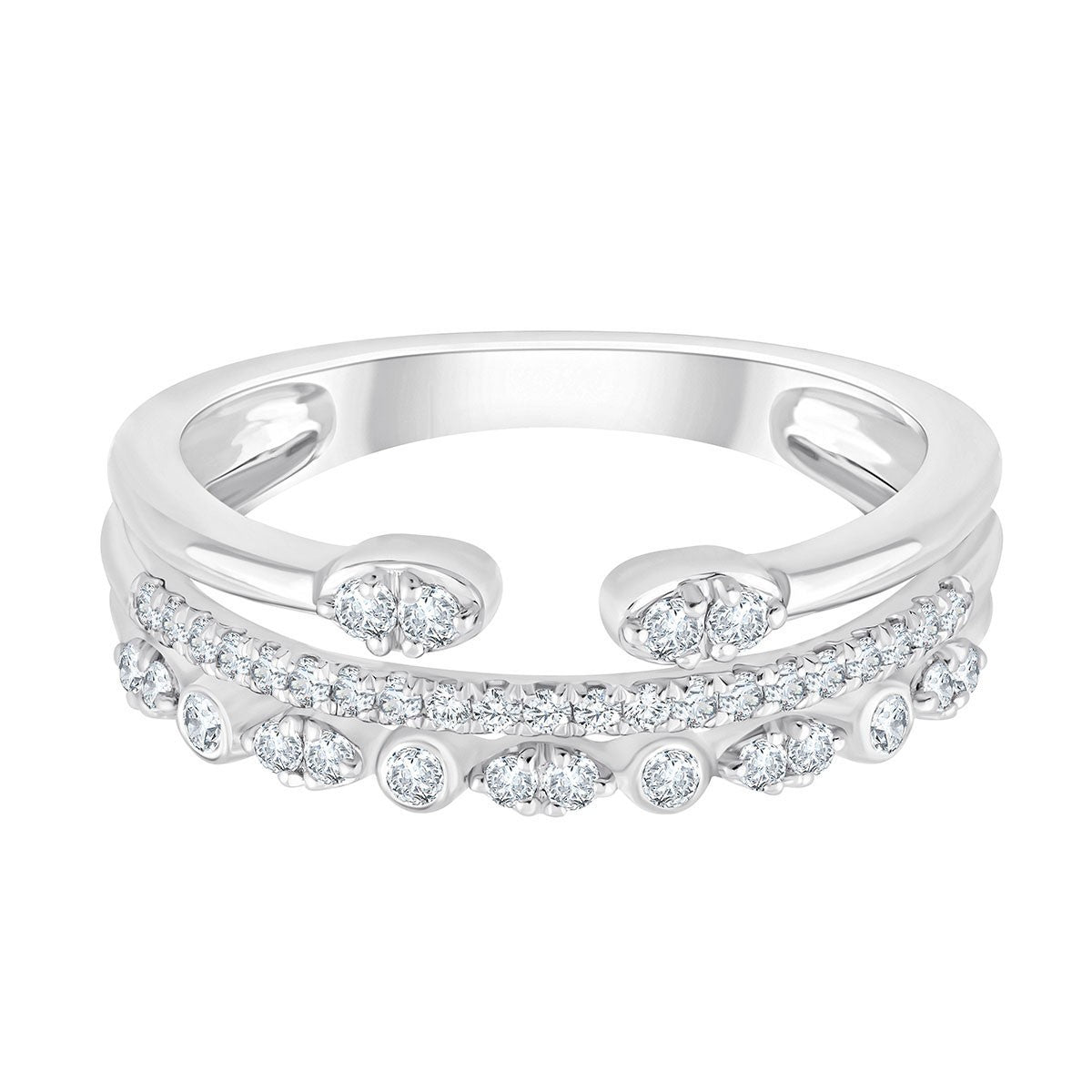 Bague, Alliance Diamant 0,25ct II