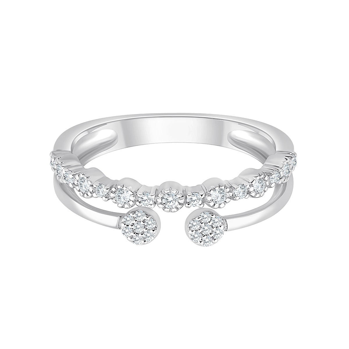 Bague, Alliance Diamant 0,17ct