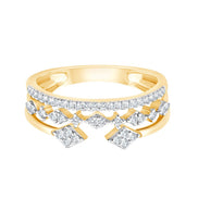 Bague, Alliance Diamant 0,25ct I