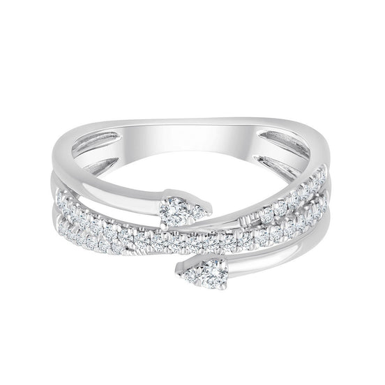 Bague, alliance diamant 0,27 ct