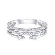 Bague, Alliance Diamant 0,30ct