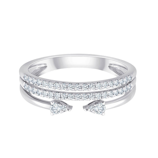 Bague de mariage, Alliance Diamant 0,30ct