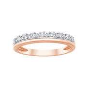 Bague, Alliance Ronde Diamant 0,19ct