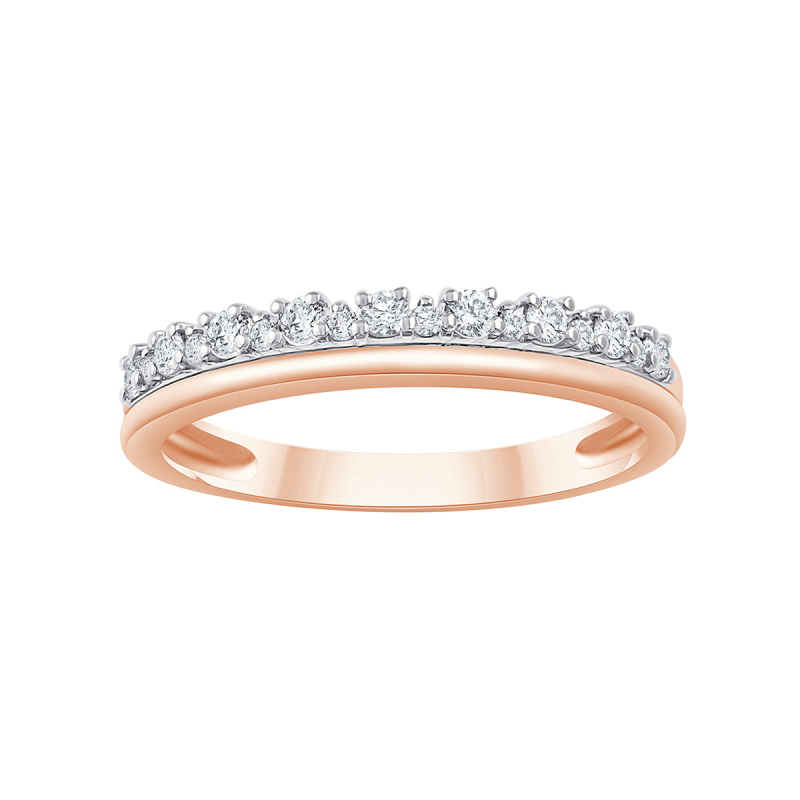Bague, Alliance Ronde Diamant 0,19ct